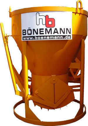 Betonsilo 500l, Zylindrischer Auslauf